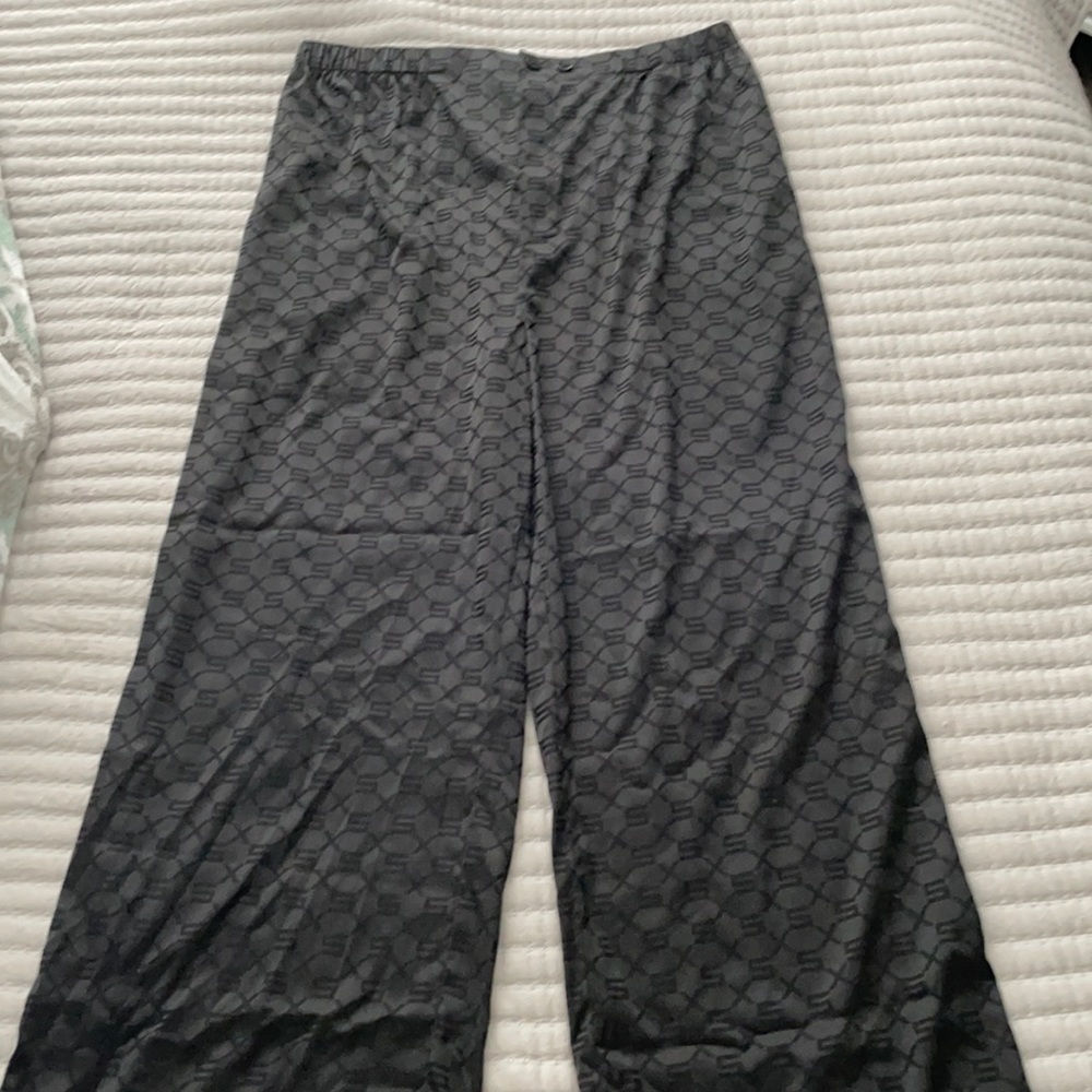 Savage X Fenty wide leg Black Pant size L